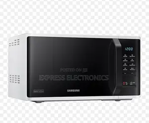 Samsung 23l Ms23k3513aw/Sg Solo Microwave - White