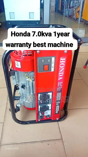 Premium Honda 7.0kVA Pull Start Generator in Best Price