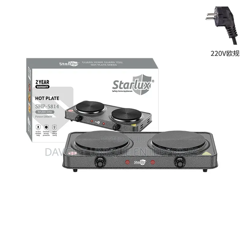 2in1 Electric Burner (Hot Plate)