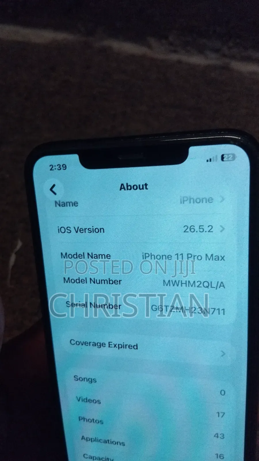 Apple iPhone 11 Pro Max 256 GB Gray
