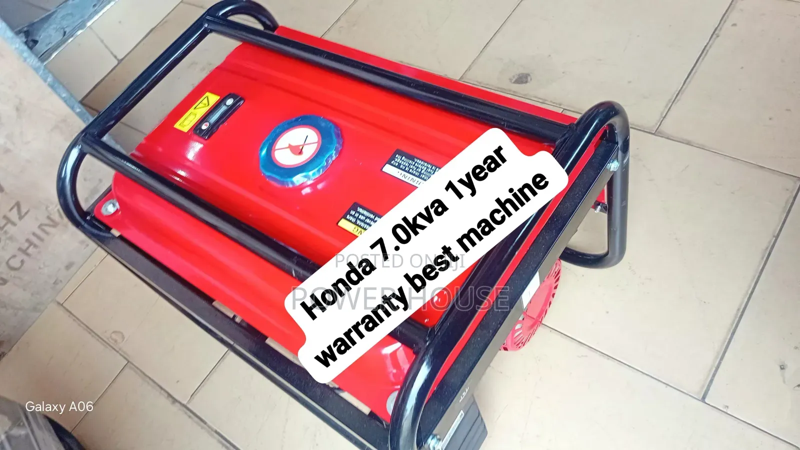 Original Honda 7.0kVA Pull Start Petrol Generator – Powerful, Fuel