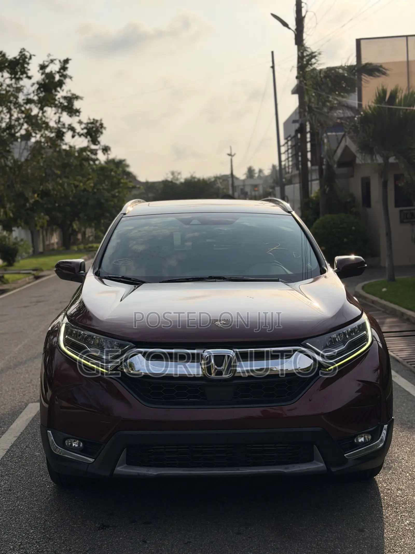 Honda CR-V Touring 4dr SUV AWD (1.5L 4cyl CVT) 2017 Burgundy
