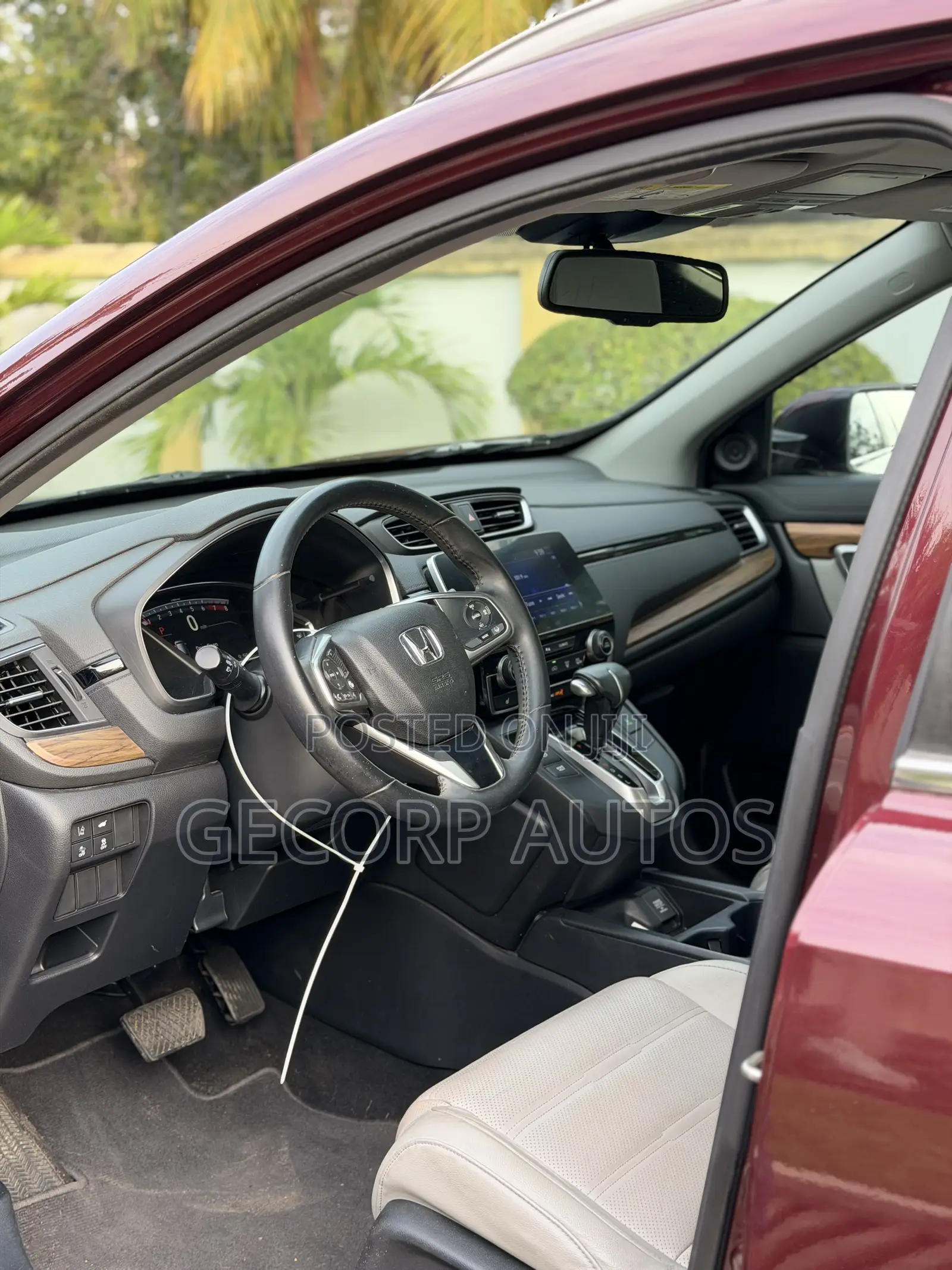Honda CR-V Touring 4dr SUV AWD (1.5L 4cyl CVT) 2017 Burgundy