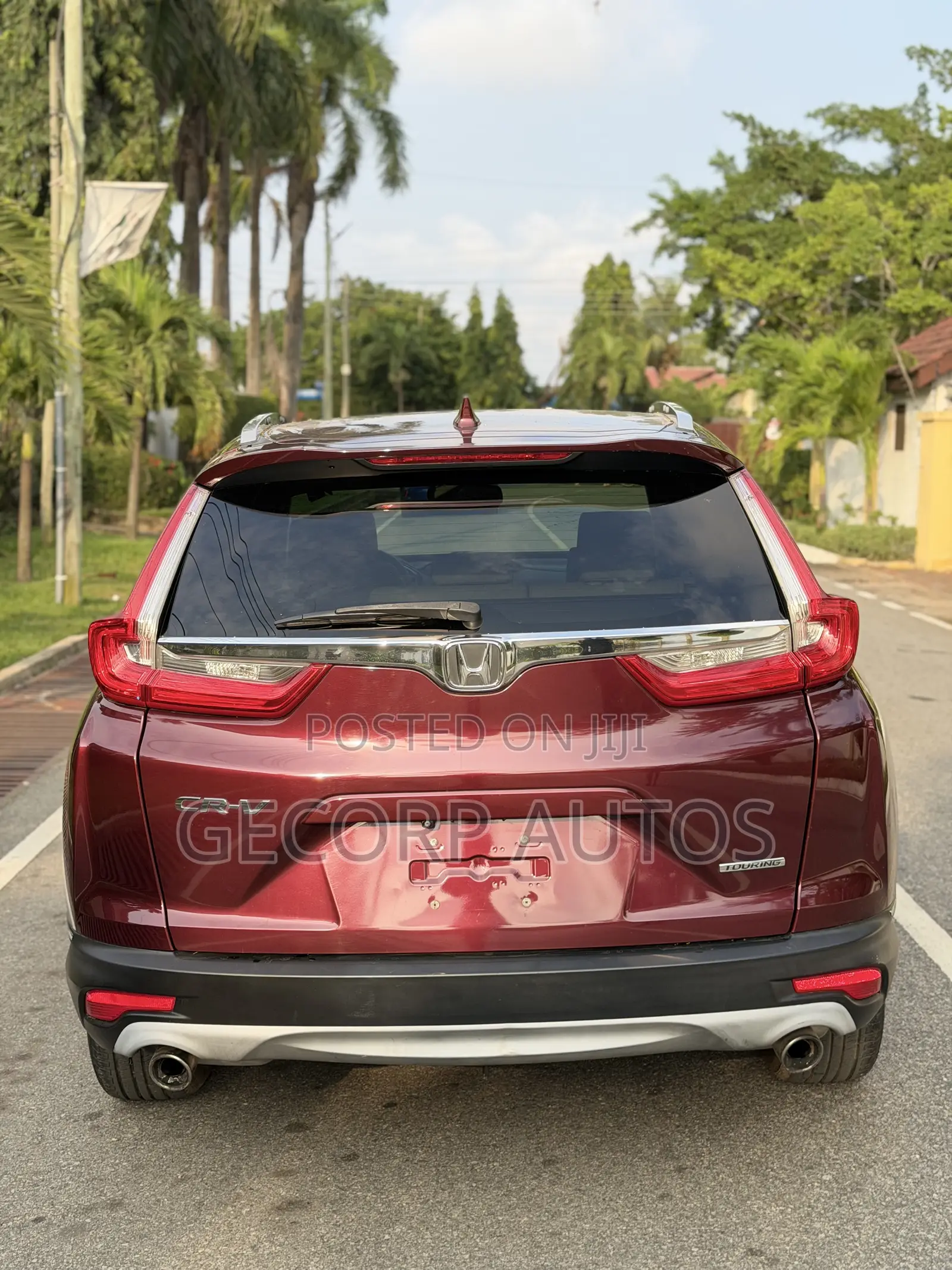 Honda CR-V Touring 4dr SUV AWD (1.5L 4cyl CVT) 2017 Burgundy