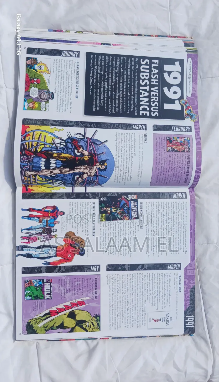 Marvel Year by Year: A Visual History (Hardcover) – Updated Expanded