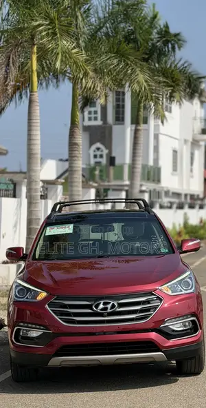 Hyundai Santa Fe SE Ultimate AWD 2017 Red
