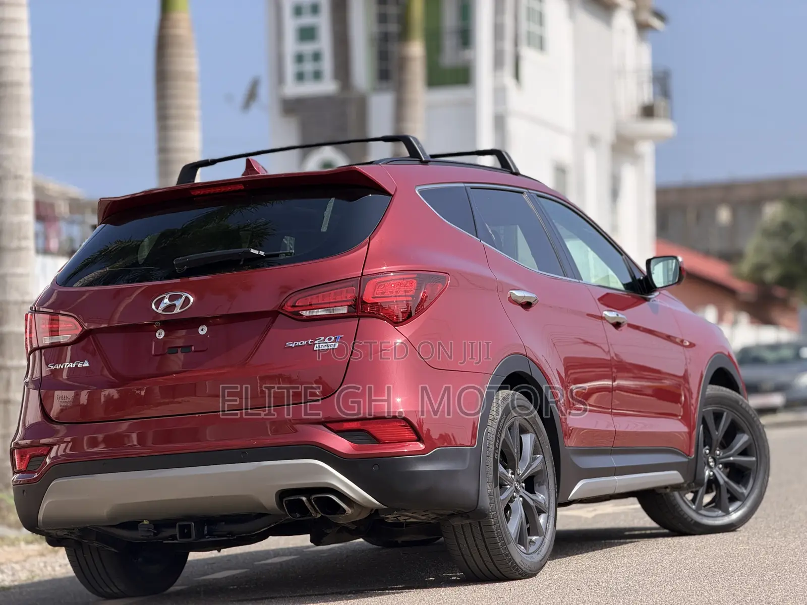 Hyundai Santa Fe SE Ultimate AWD 2017 Red