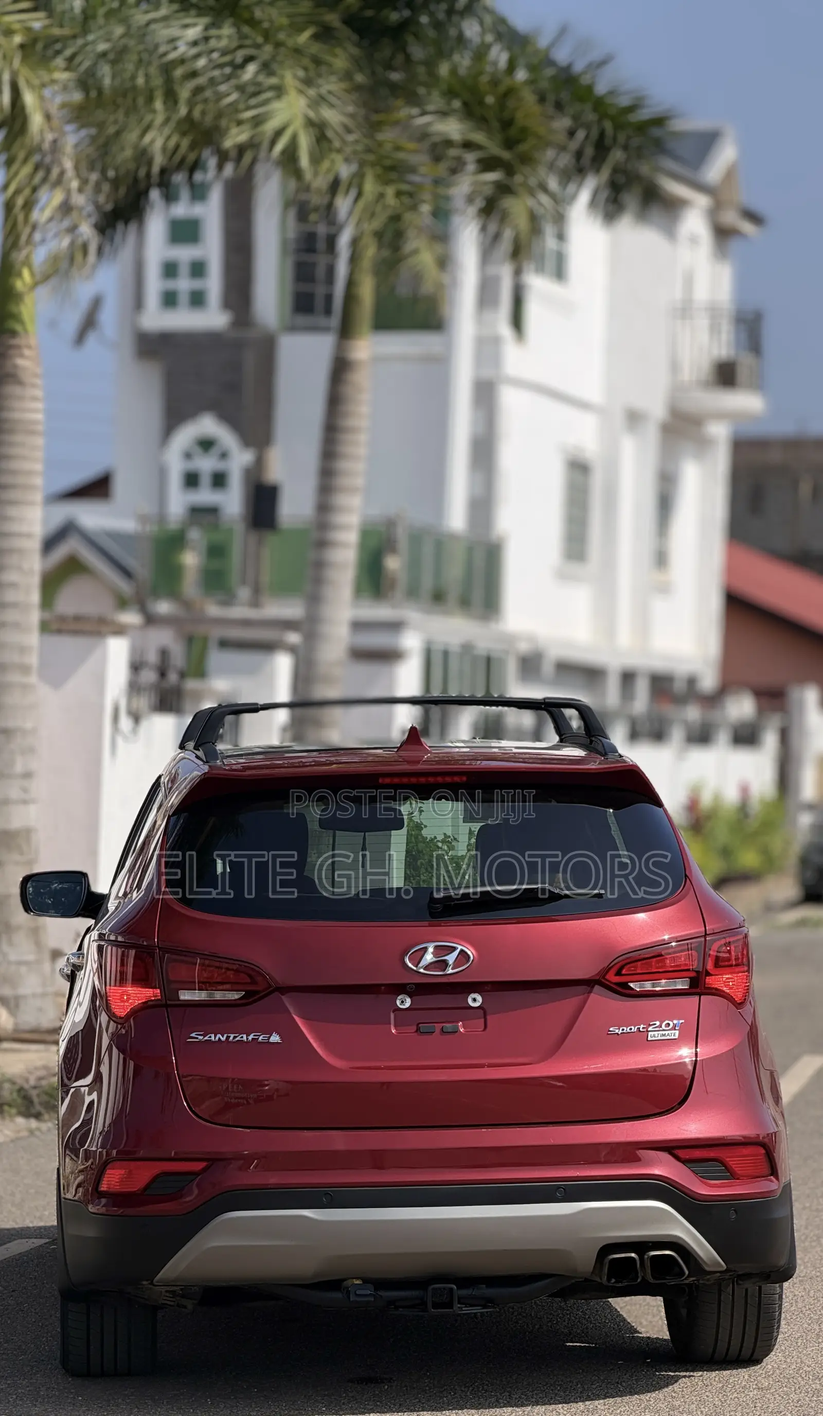 Hyundai Santa Fe SE Ultimate AWD 2017 Red