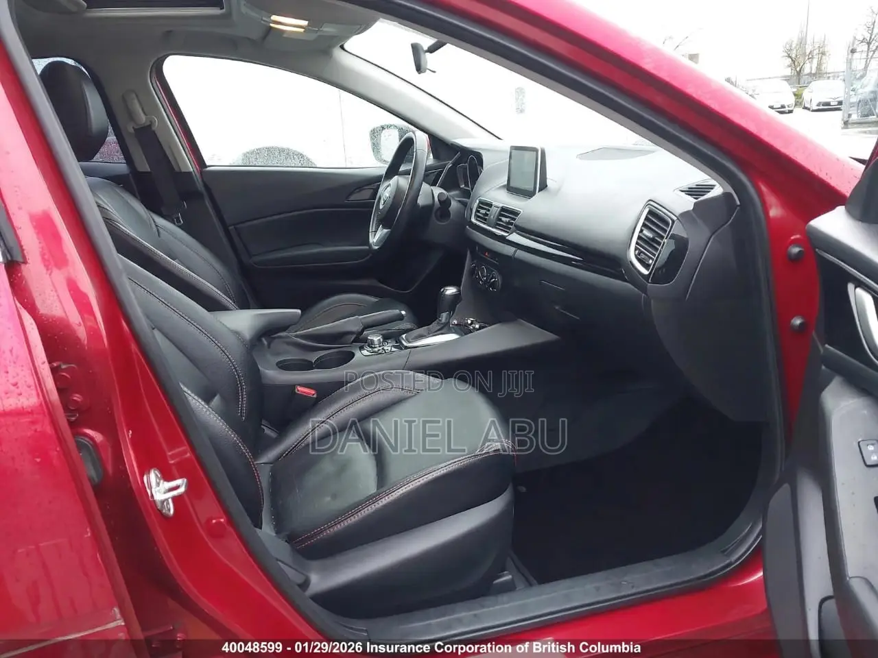 Mazda 3 2016 Red