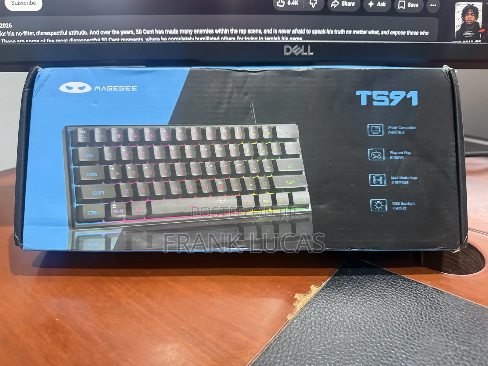 MageGee T591 Mechanical Gaming Keyboard