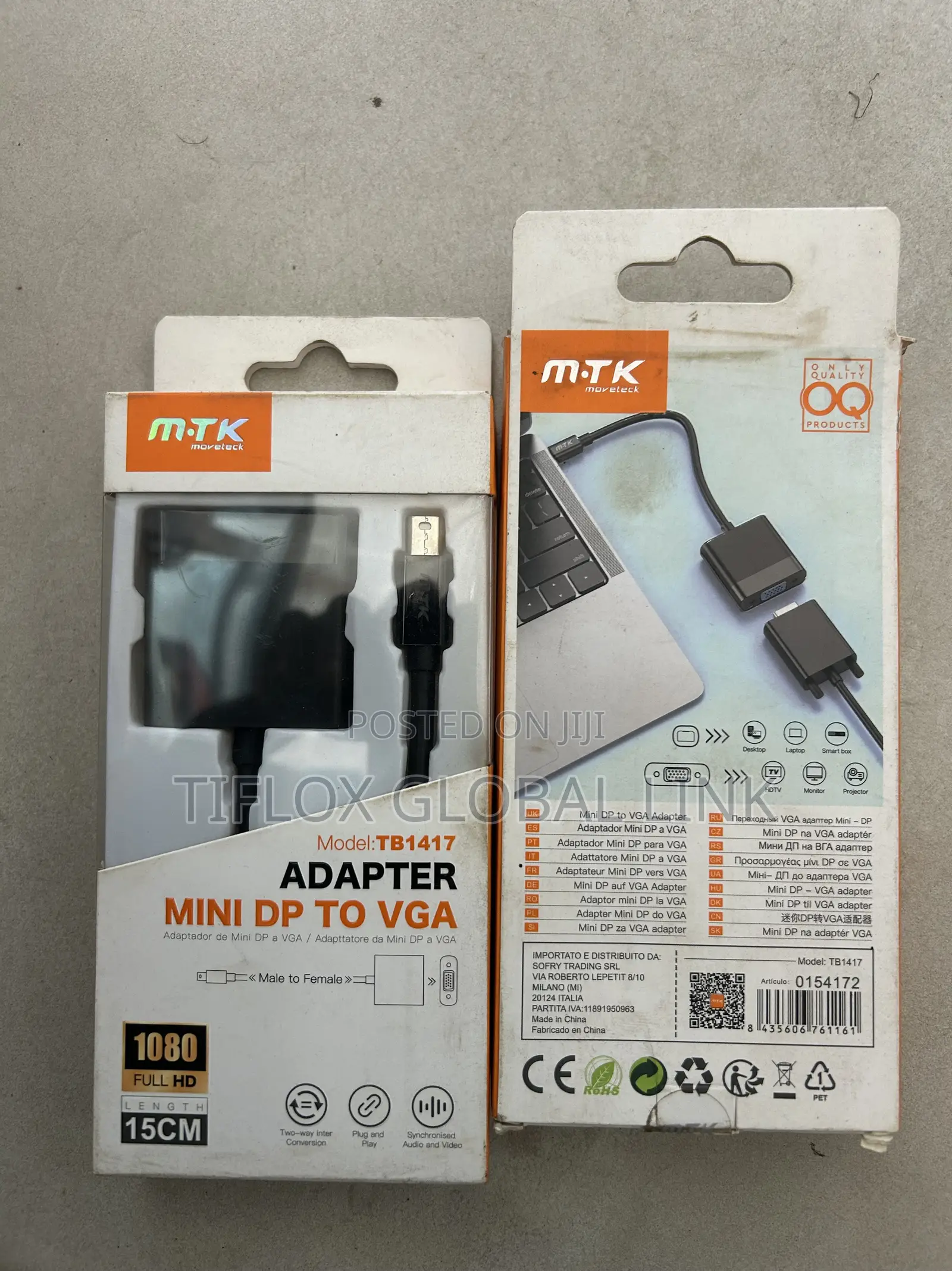 Mini Dp to Vga Adapter