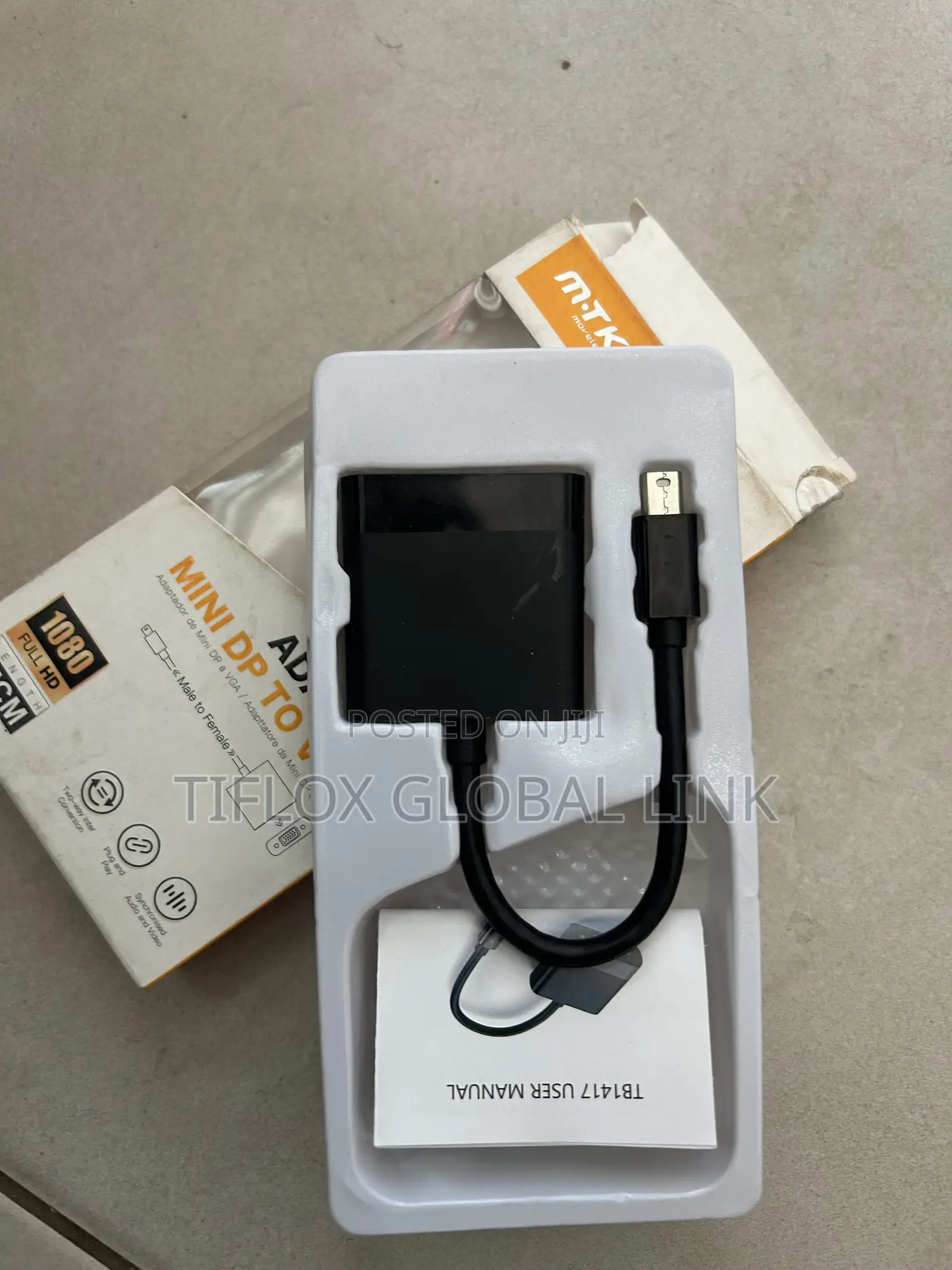 Mini Dp to Vga Adapter