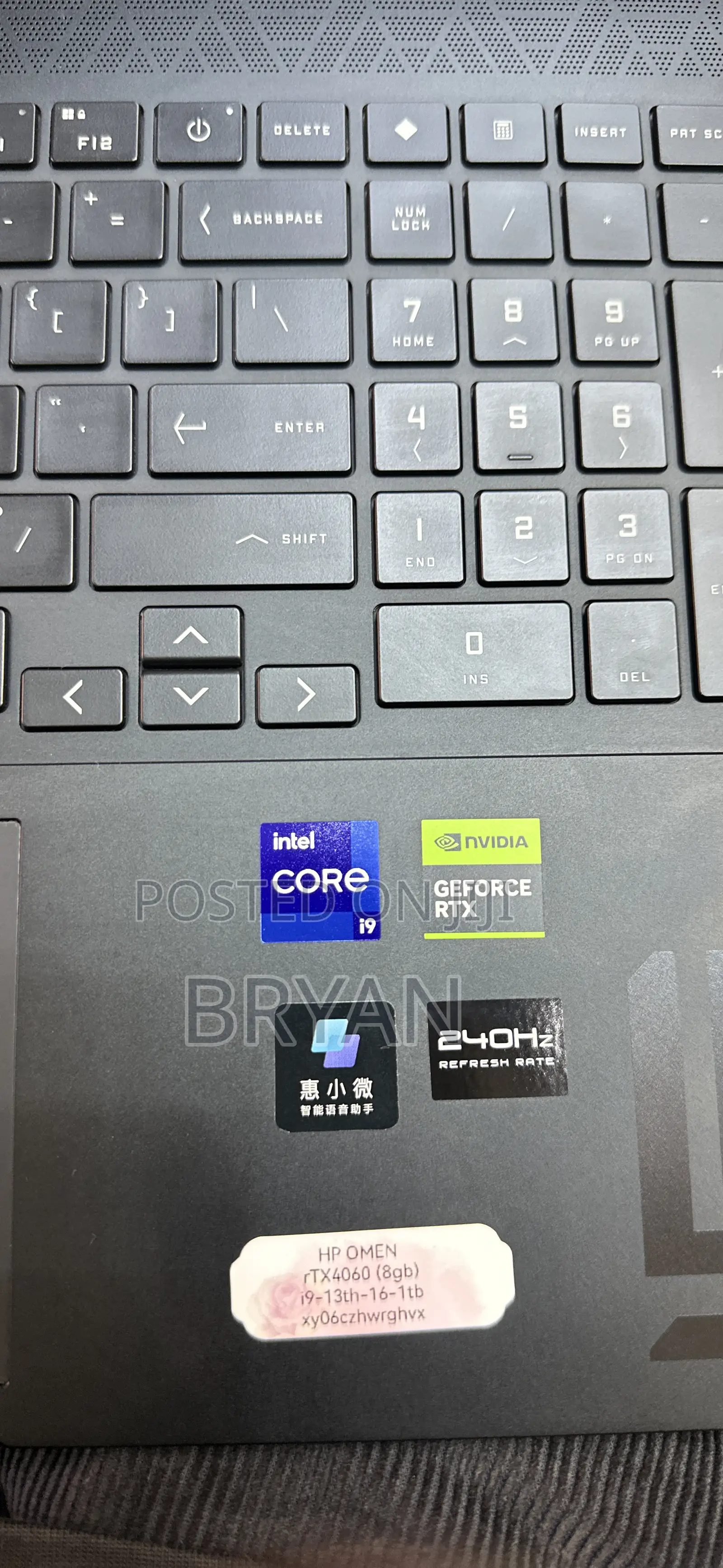 Laptop HP Omen 16 16GB Intel Core i9 SSD 1T