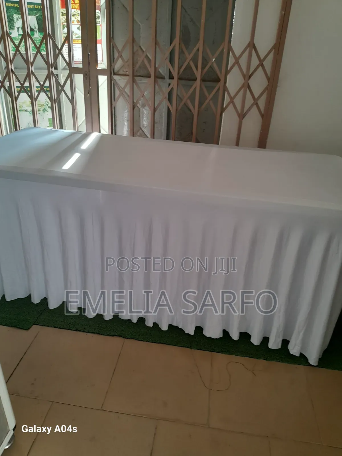 Spandex Table Skirt Cover for Rental