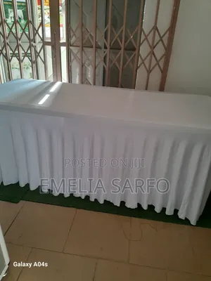 Spandex Table Skirt Cover for Rental