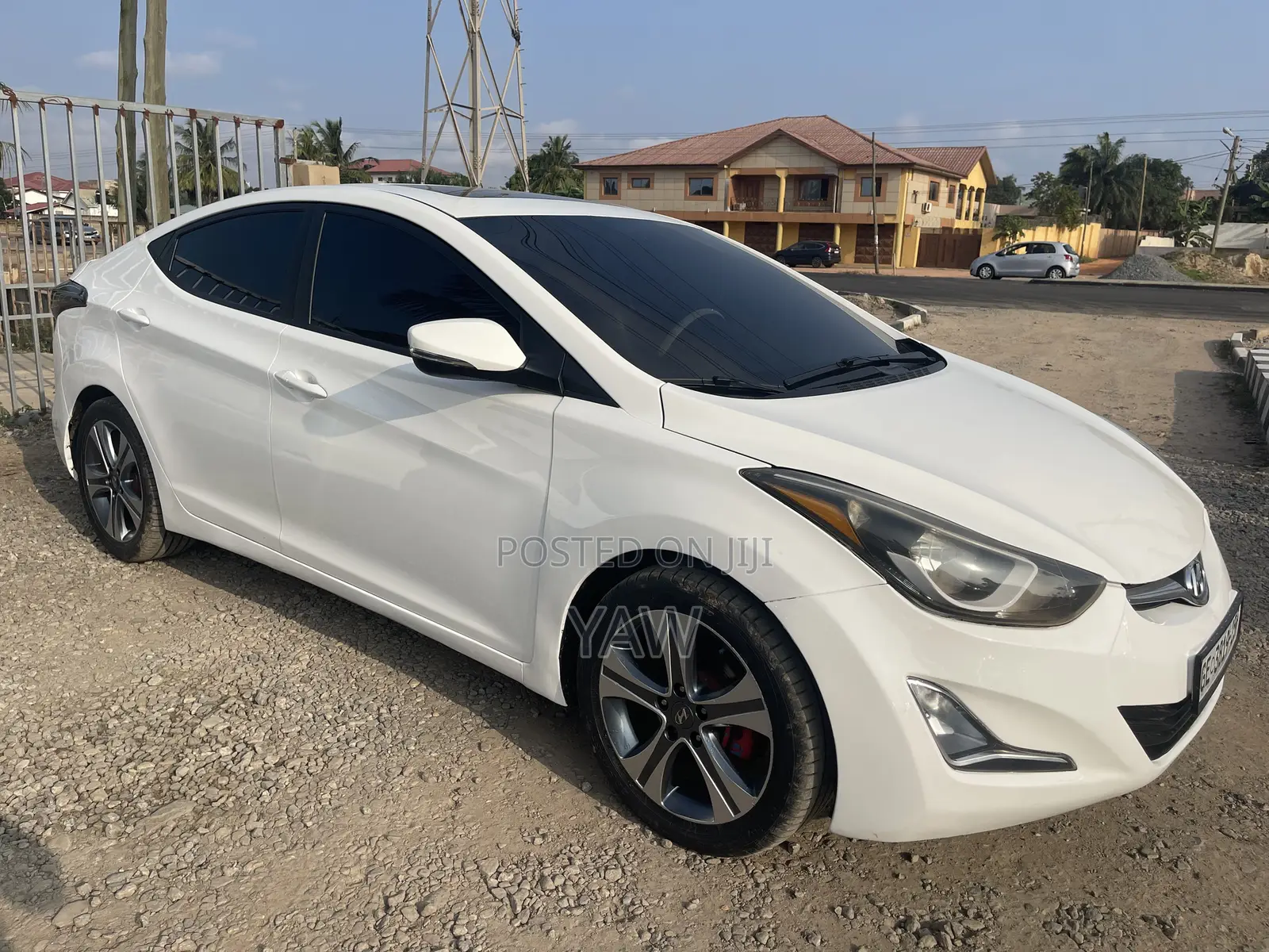 Hyundai Elantra Limited PZEV 4dr Sedan (1.8L 4cyl 6A) 2014 White