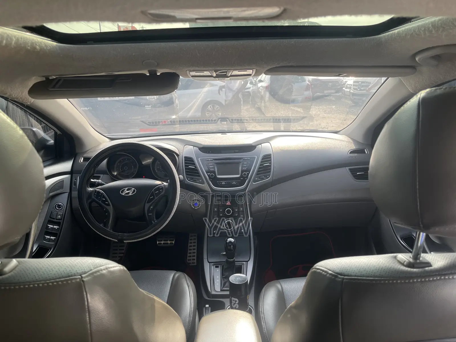 Hyundai Elantra Limited PZEV 4dr Sedan (1.8L 4cyl 6A) 2014 White