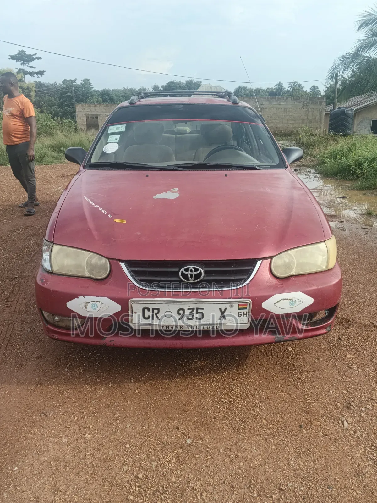 Toyota Corolla 1998 Red
