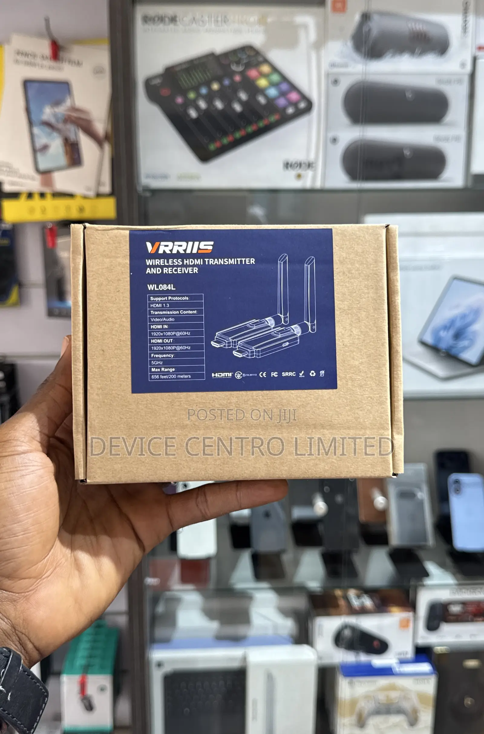 VRRIIS Wireless HDMI Transmitter and Receiver 200M