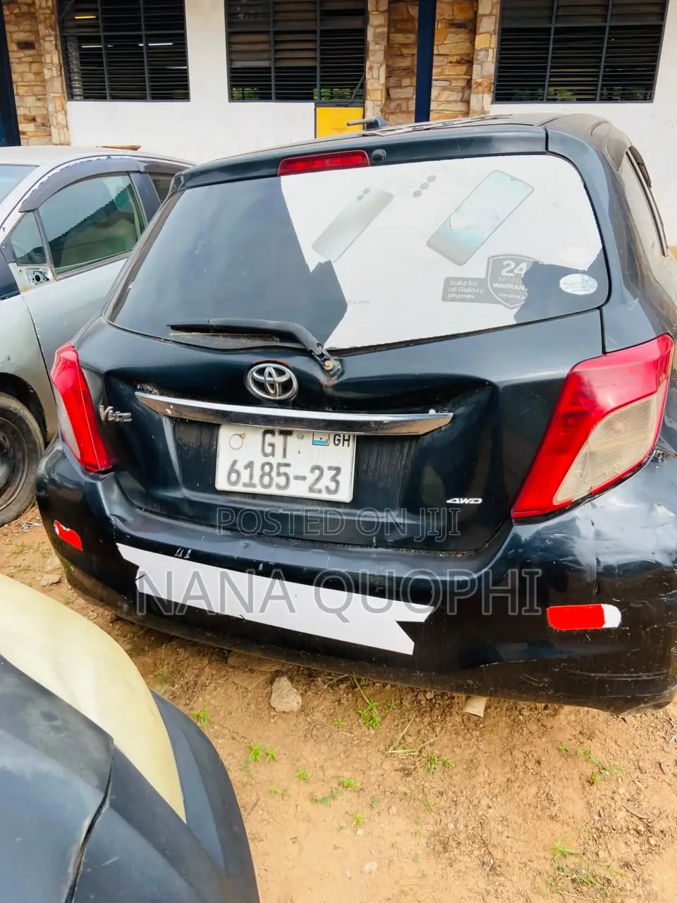 Toyota Vitz 2012 Black