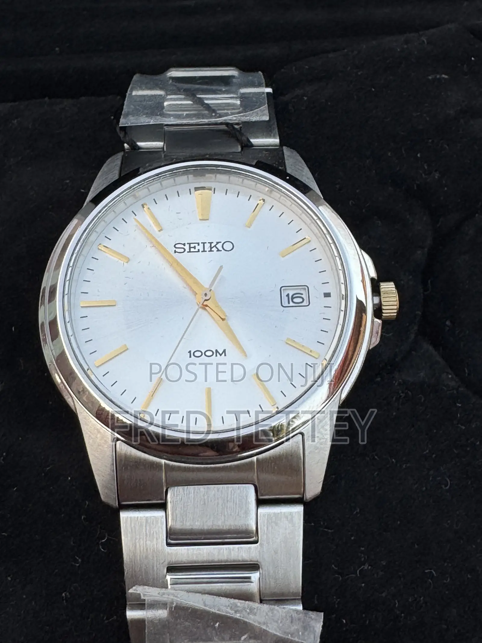Seiko Quartz SGEF53P1100m Stainless Steel 40mm Men's Watch
