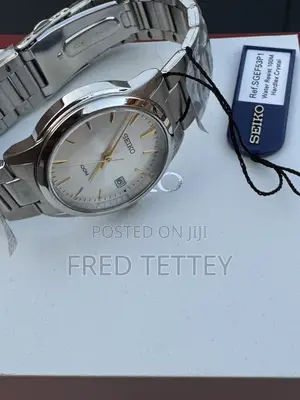 Seiko Quartz SGEF53P1100m Stainless Steel 40mm Men's Watch
