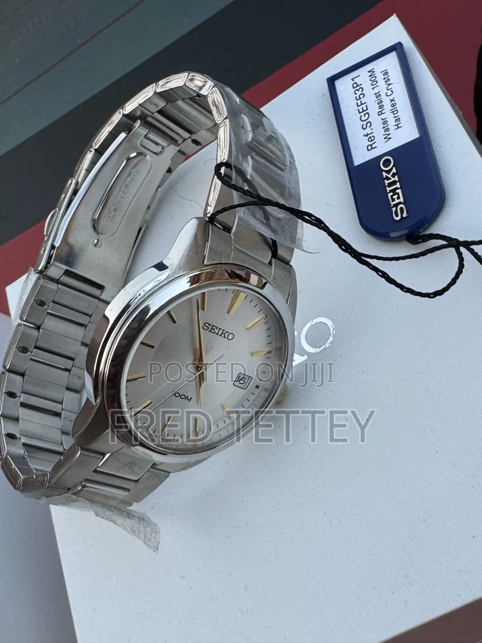 Seiko Quartz SGEF53P1100m Stainless Steel 40mm Men's Watch