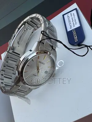 Seiko Quartz SGEF53P1100m Stainless Steel 40mm Men's Watch