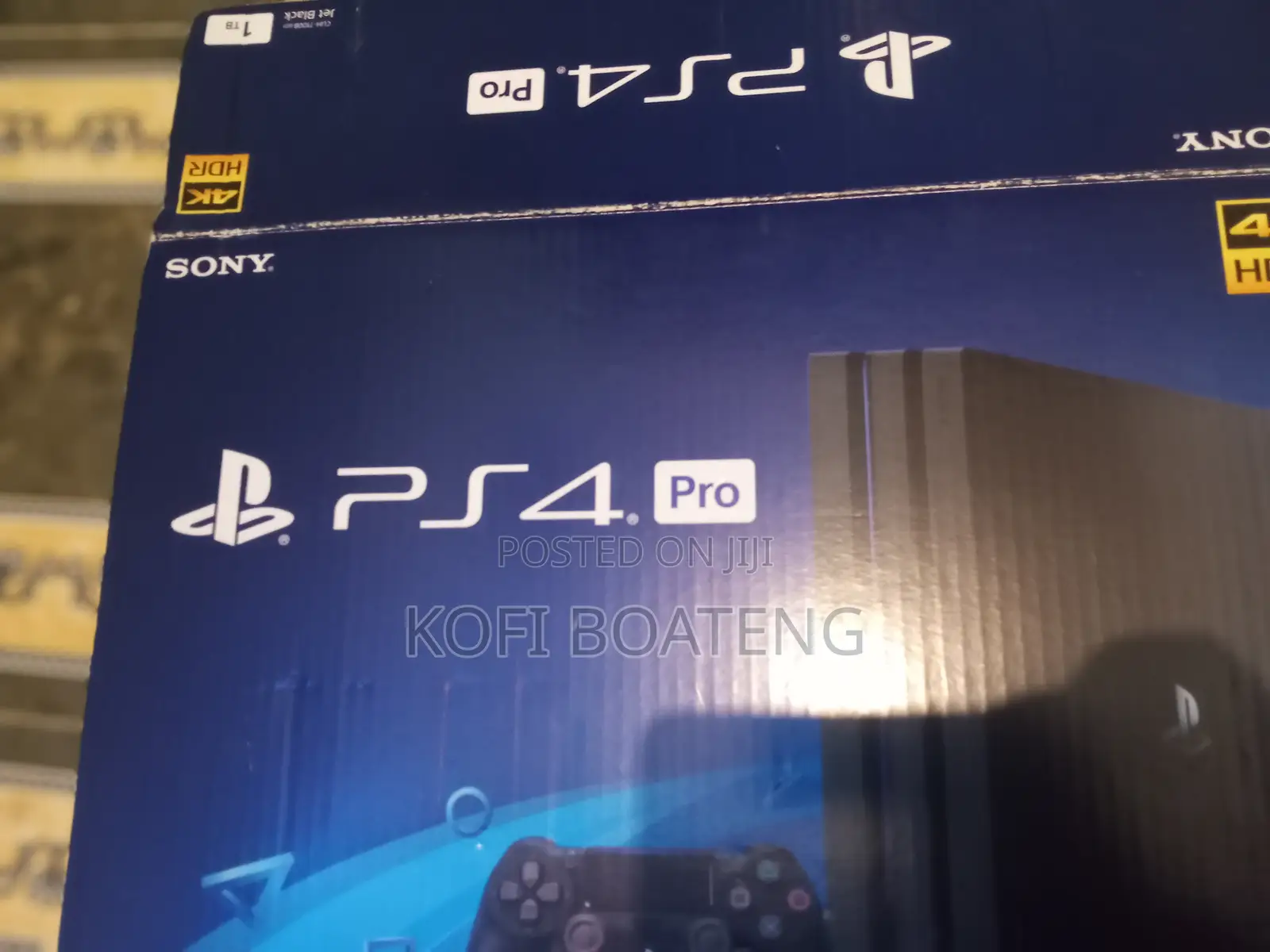 Ps4 Pro Fresh in Box With 2 Pads 1tb
