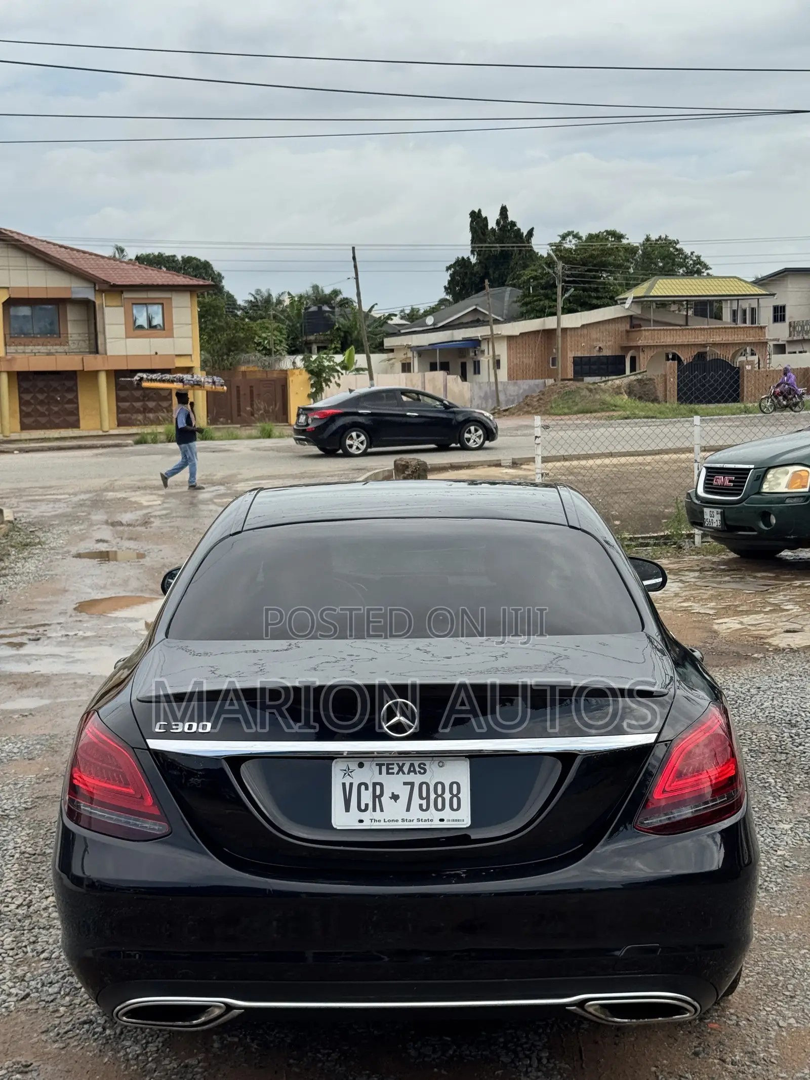 Mercedes-Benz C300 Base C300 AWD 4MATIC Sedan 2019 Black