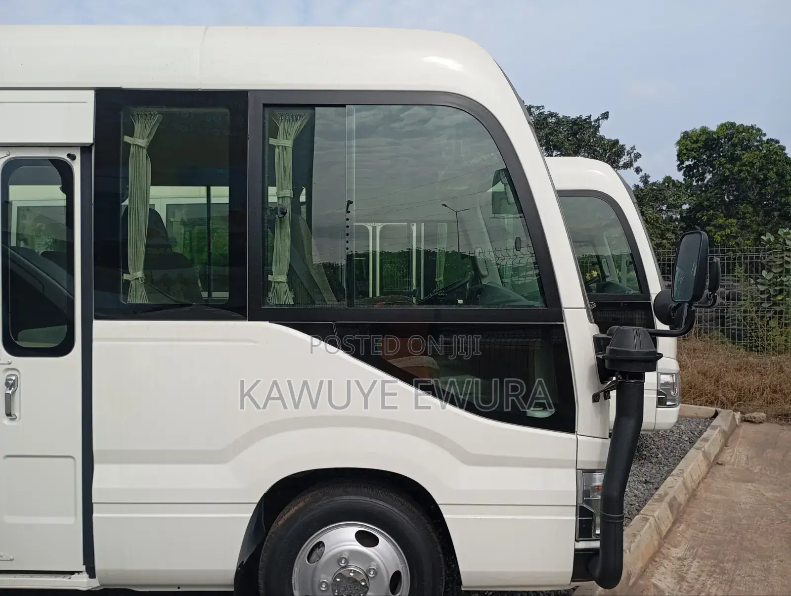 New Toyota Coaster 2025 White