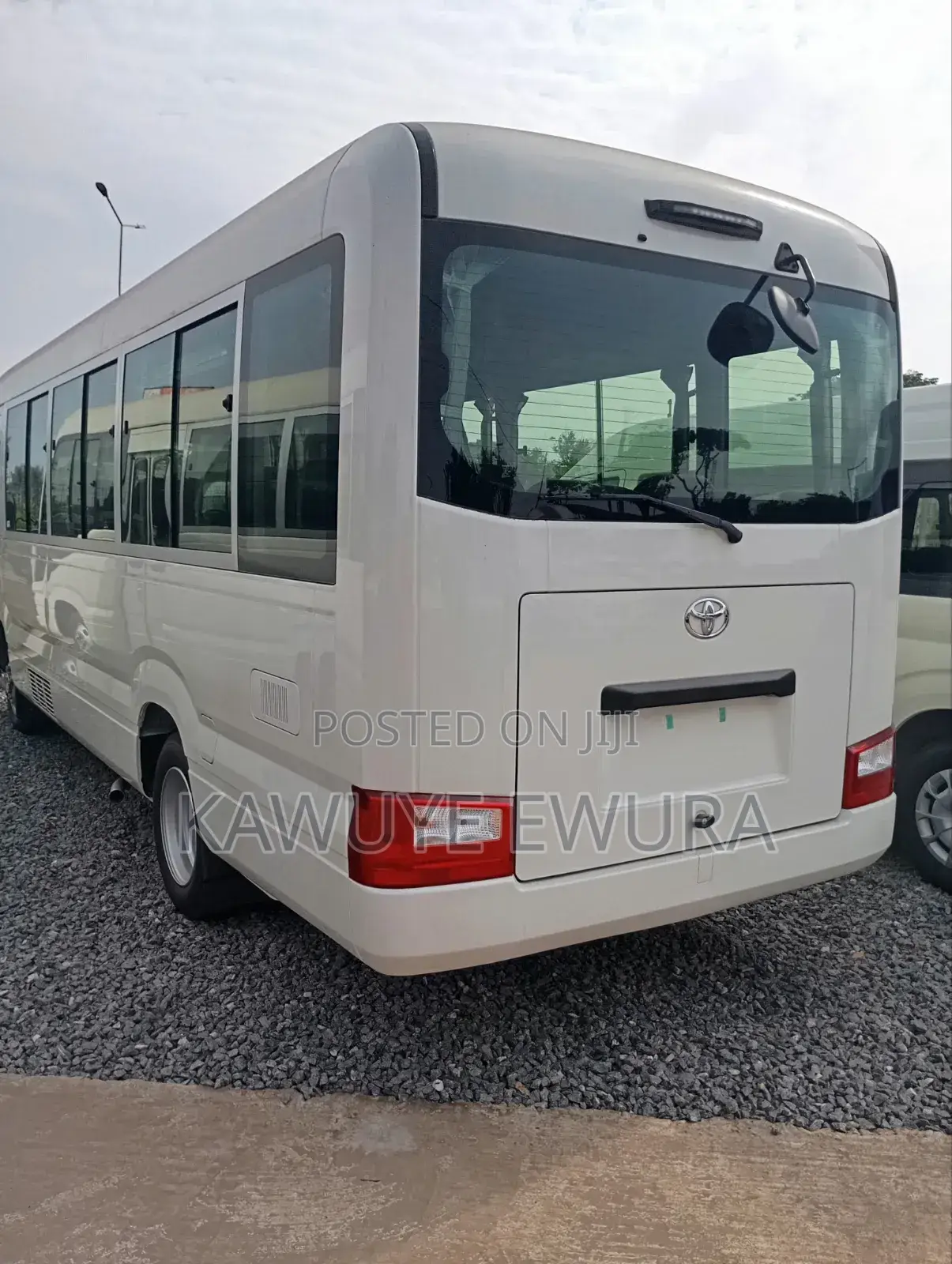 New Toyota Coaster 2025 White