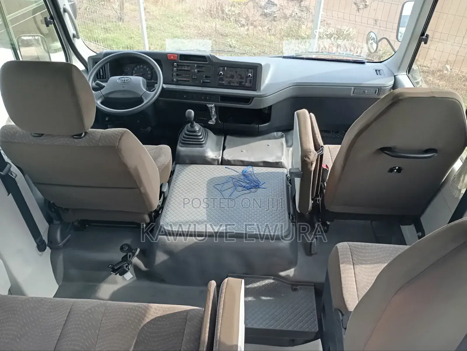 New Toyota Coaster 2025 White
