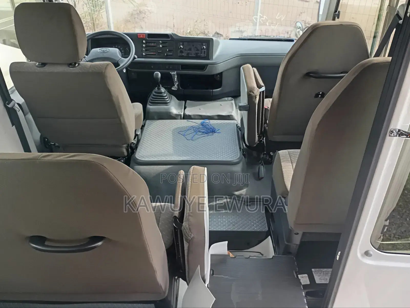 New Toyota Coaster 2025 White
