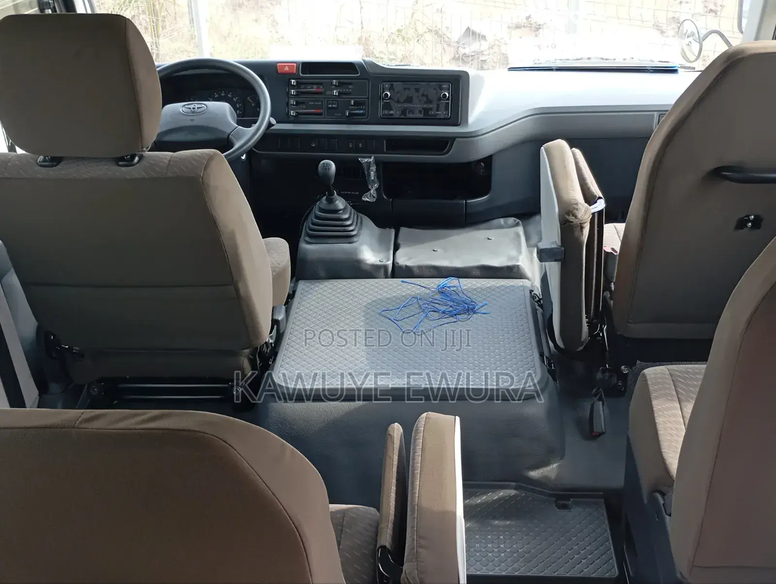 New Toyota Coaster 2025 White