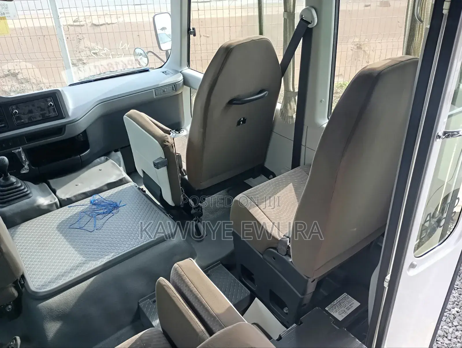 New Toyota Coaster 2025 White