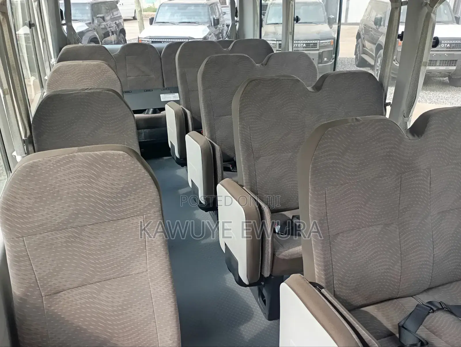 New Toyota Coaster 2025 White