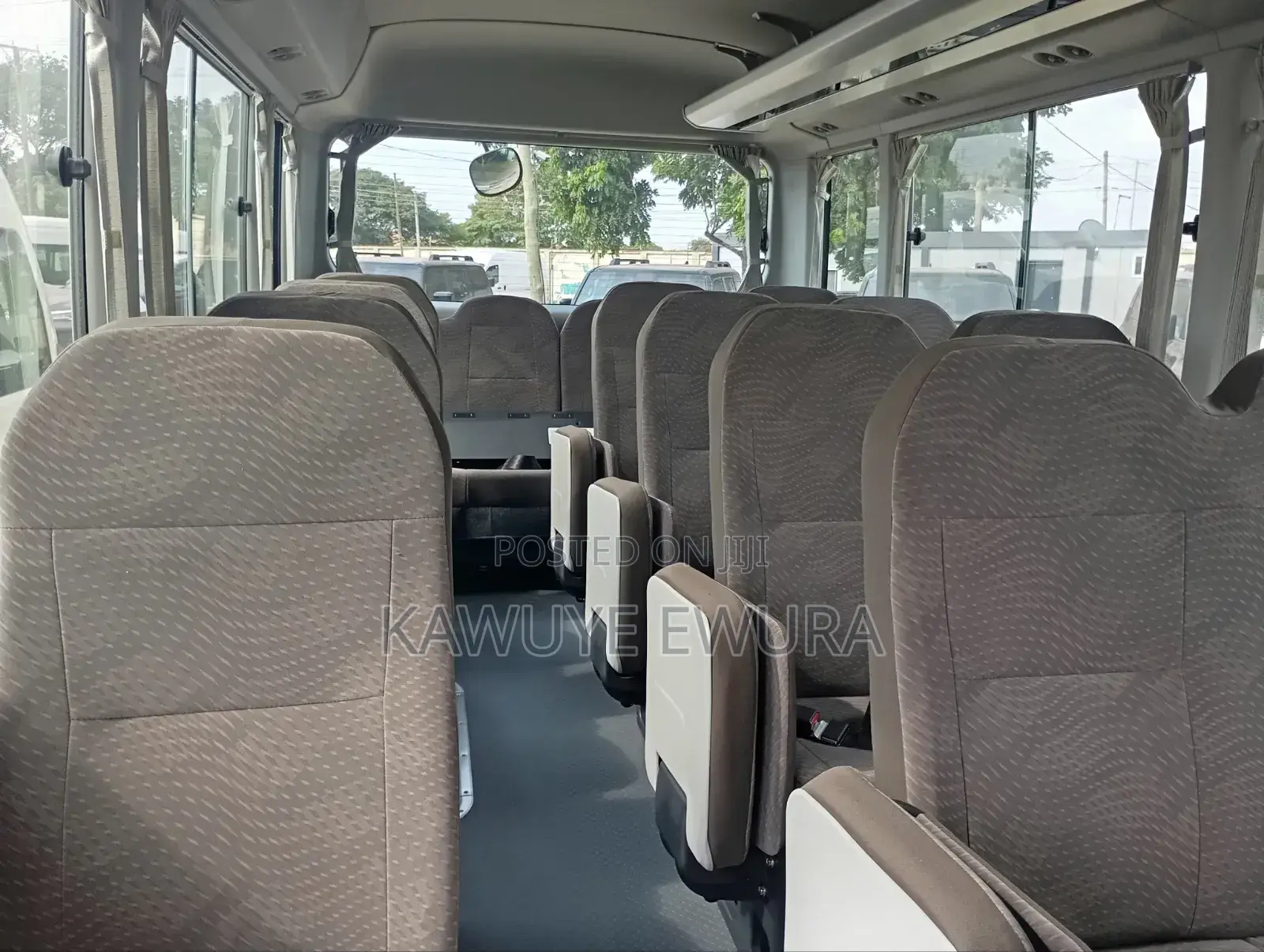 New Toyota Coaster 2025 White