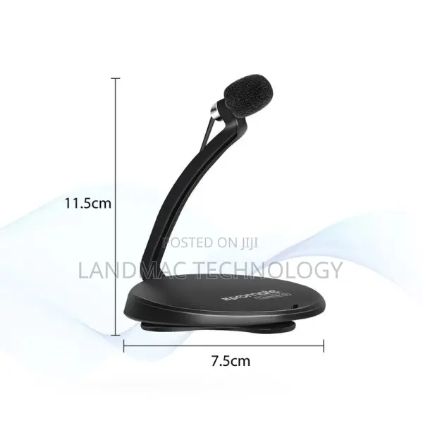 Promate Digital Desktop Microphone With Lavalier Clip