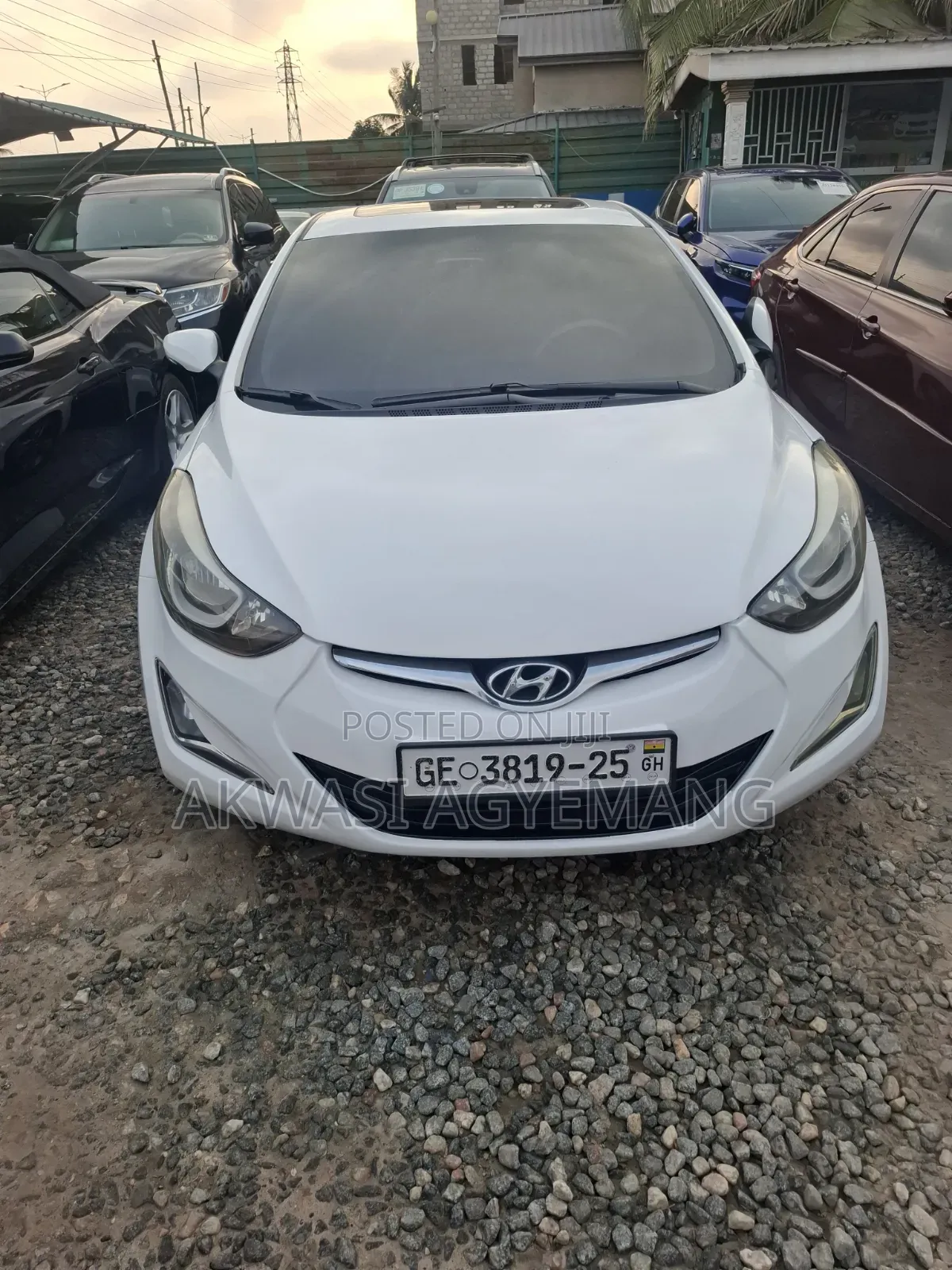 Hyundai Elantra 2014 White