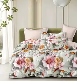 Double Bed Bedsheets(100/% Cotton: 1 Bedsheets With 2 Pillow Cases