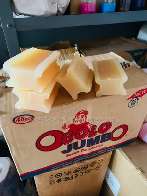 Obolo Jumbo Eco Friendly Solid Detergent Soap Bath/Wash 35g ,48pcs