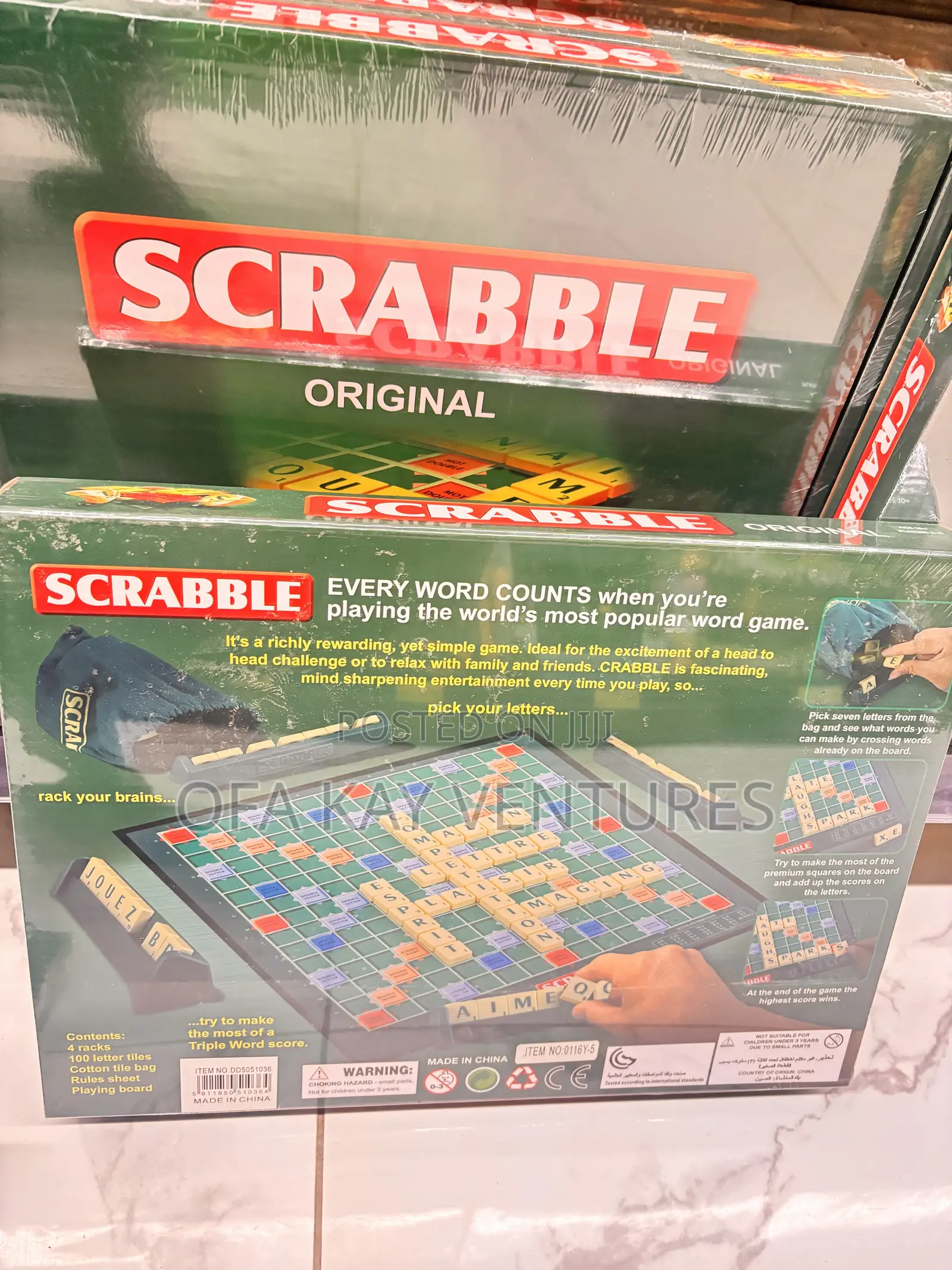 Original Scrabble Board Game