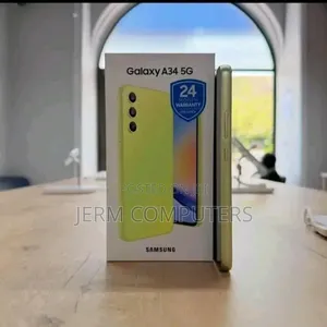 New Samsung Galaxy A34 5G 256 GB Yellow