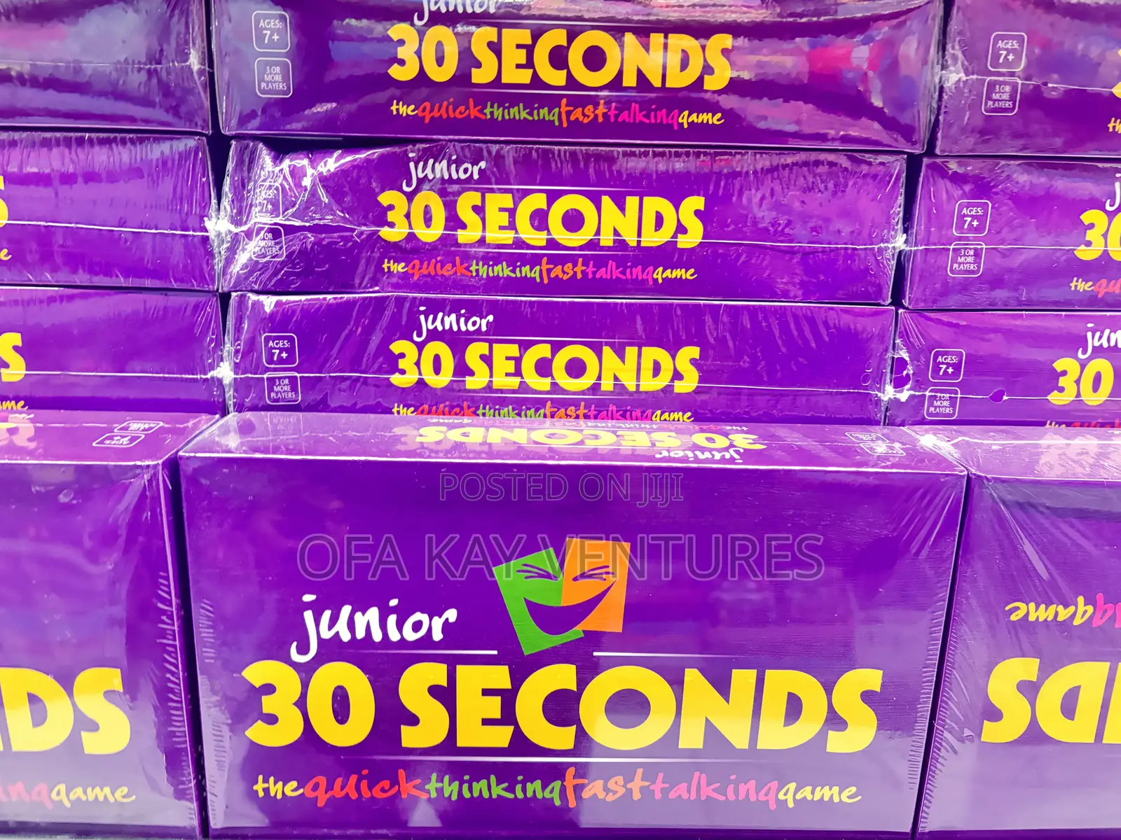 240 Cards Junior 30 Seconds Think and Talk Board Game