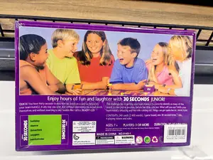 240 Cards Junior 30 Seconds Think and Talk Board Game