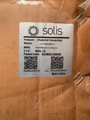 Solis 50kw High Voltage Battery