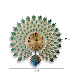 Peacock Wall Clock