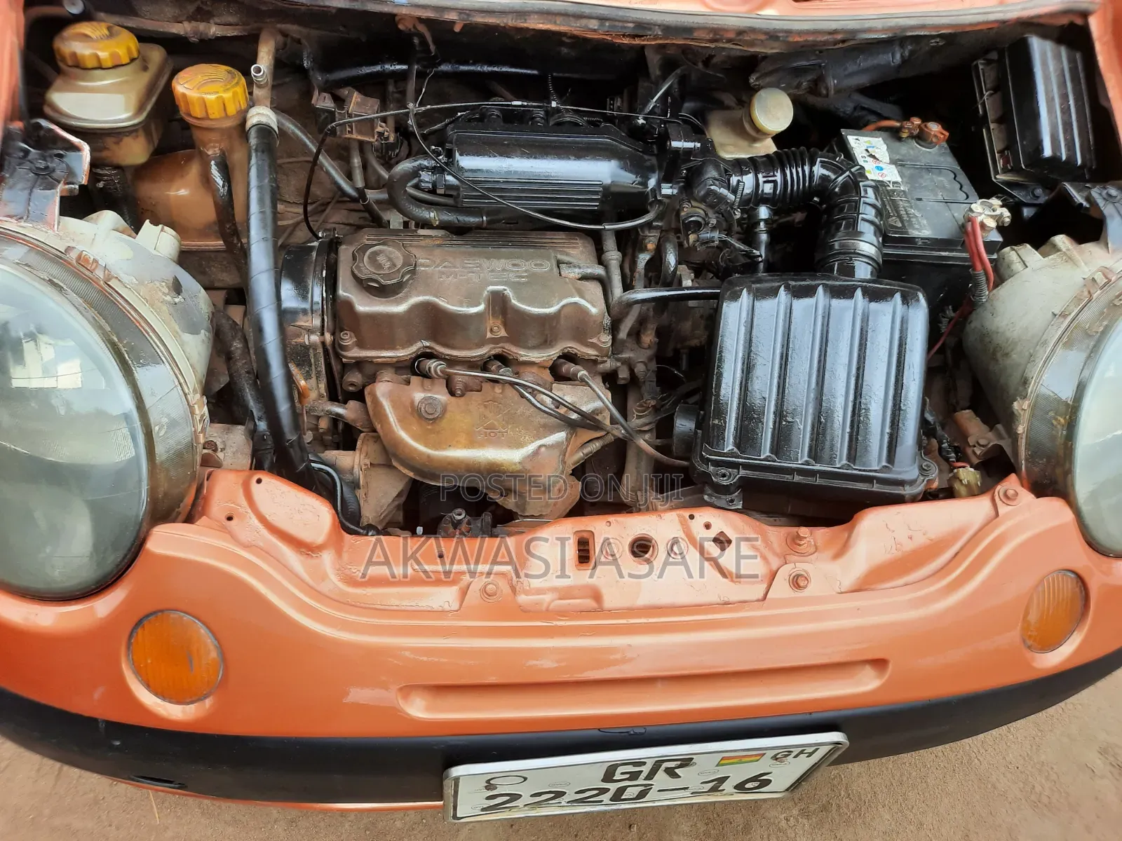 Daewoo Matiz 0.8 S 2008 Orange