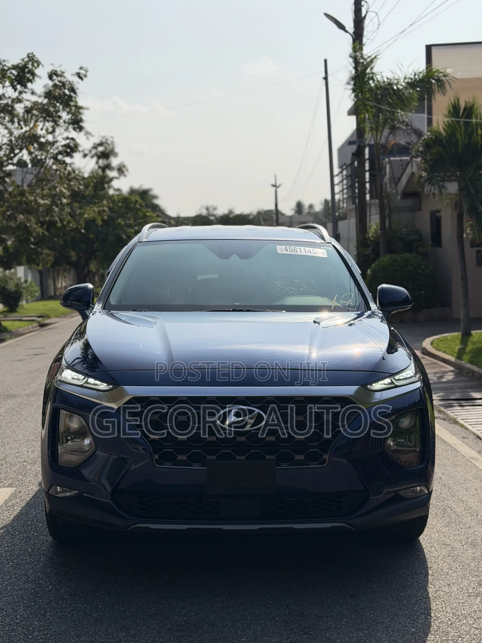 Hyundai Santa Fe SEL 2.4 AWD 2020 Blue